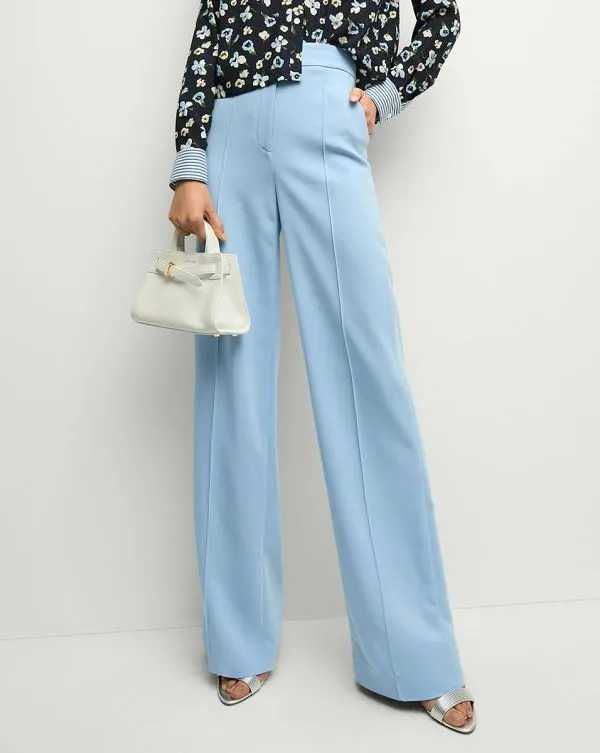 Edia Pant Blue Sky Women Veronica Beard Pants Edia Pant Blue Sky Women Veronica Beard Pants