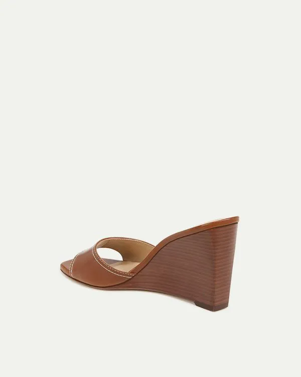 Ellen Wedge Sandal Caramel Women Veronica Beard Shoes Ellen Wedge Sandal Caramel Women Veronica Beard Shoes