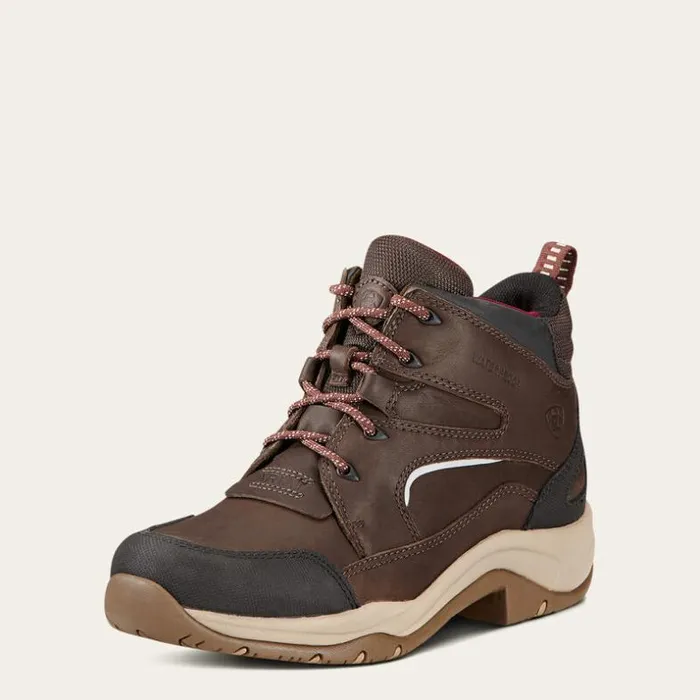 English Riding Boots Women Ariat Telluride II H2O Darkbrown