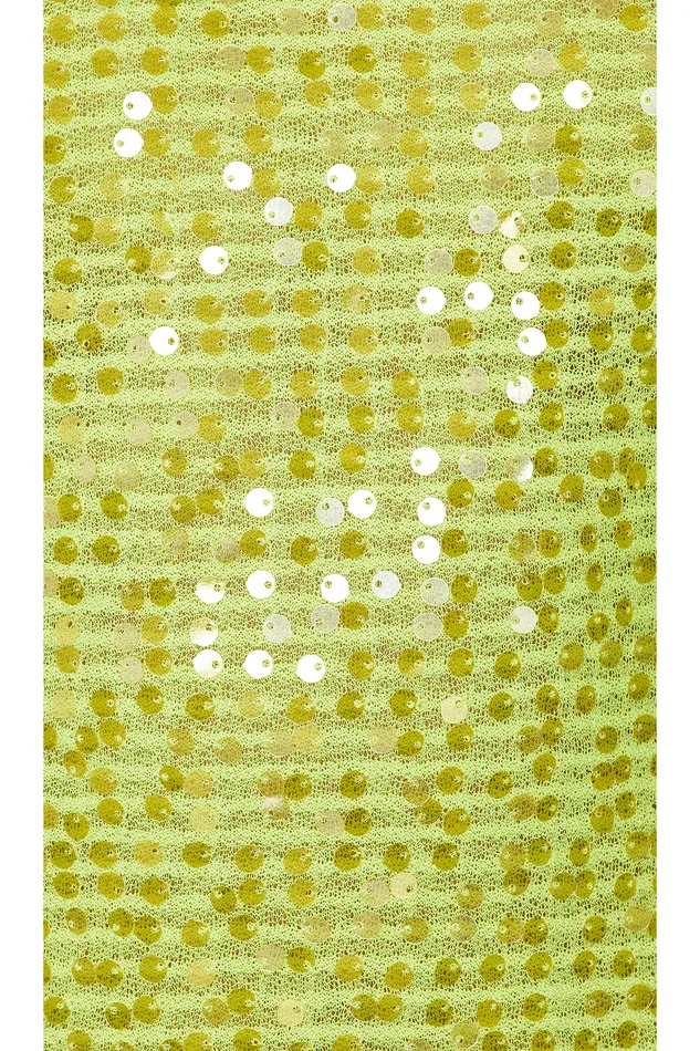 Erin Sequin Maxi Dress Lime Green Sequin Women Lovers and Friends Swimsuits and CoverUps