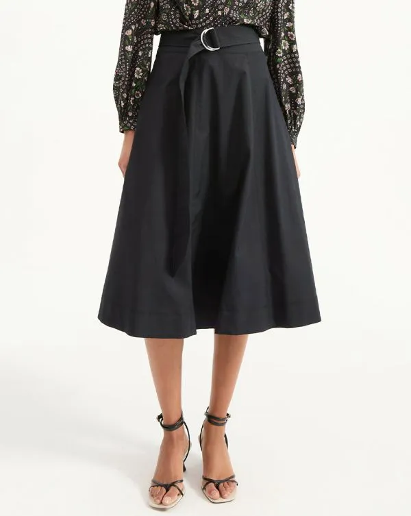 Facia ALine Skirt Black Women Veronica Beard Skirts and Shorts Facia ALine Skirt Black Women Veronica Beard Skirts and Shorts