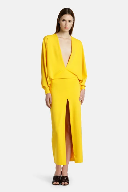 Fashion Show Women Luisa Spagnoli Pascia Pascia Yellow