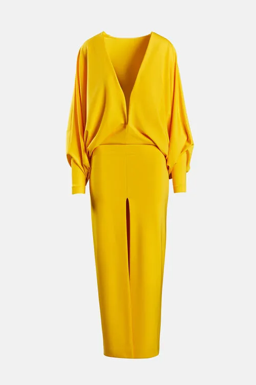 Fashion Show Women Luisa Spagnoli Pascia Pascia Yellow Fashion Show Women Luisa Spagnoli Pascia Pascia Yellow