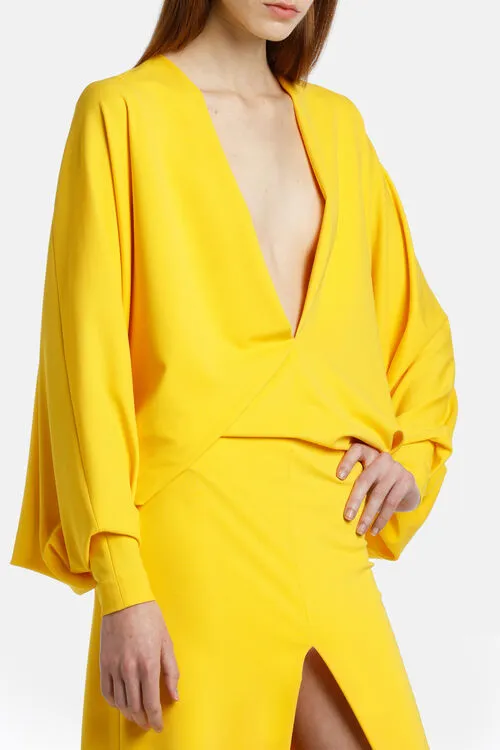 Fashion Show Women Luisa Spagnoli Pascia Pascia Yellow Fashion Show Women Luisa Spagnoli Pascia Pascia Yellow