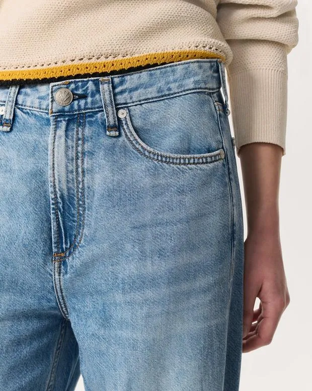 FeatherweightWideLeg and BarrelJeans rag and bone Women Featherweight Logan WideLeg Jean Audrey
