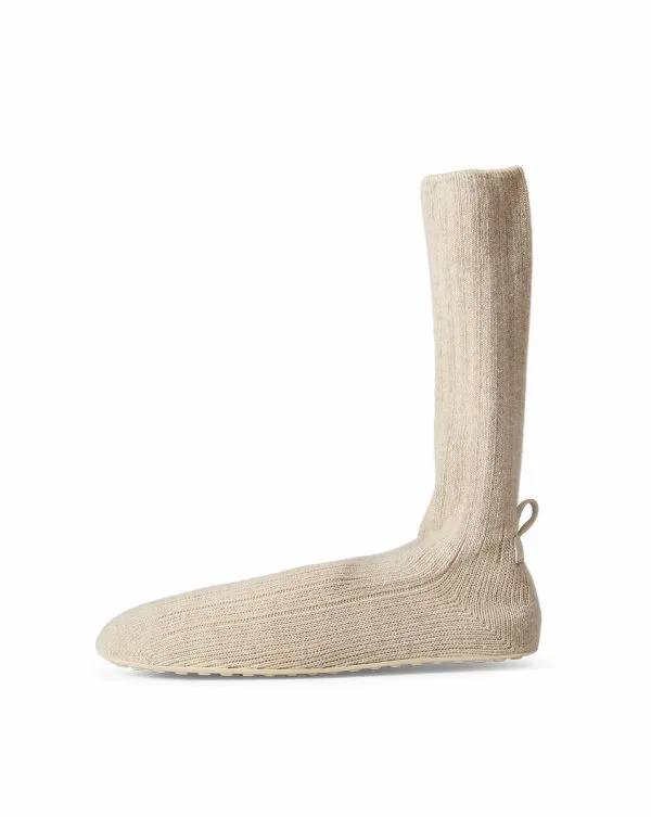 Flexible Knit Shoe Oatmeal Women Veronica Beard Accessories