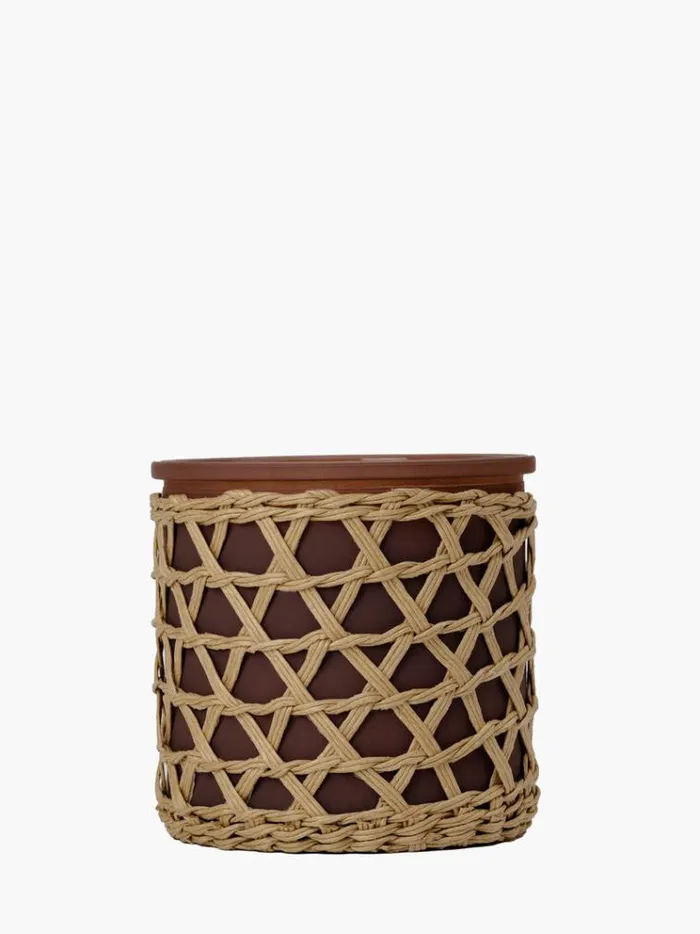 French Connection Home Accessories Black Cherry and Cedarwood Artisan 425g Candle Natural 8211 Home
