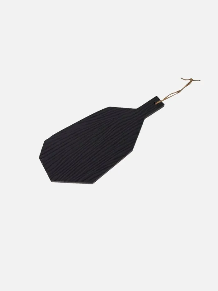 French Connection Home Accessories Black Wood Serving Board Black 8211 Home