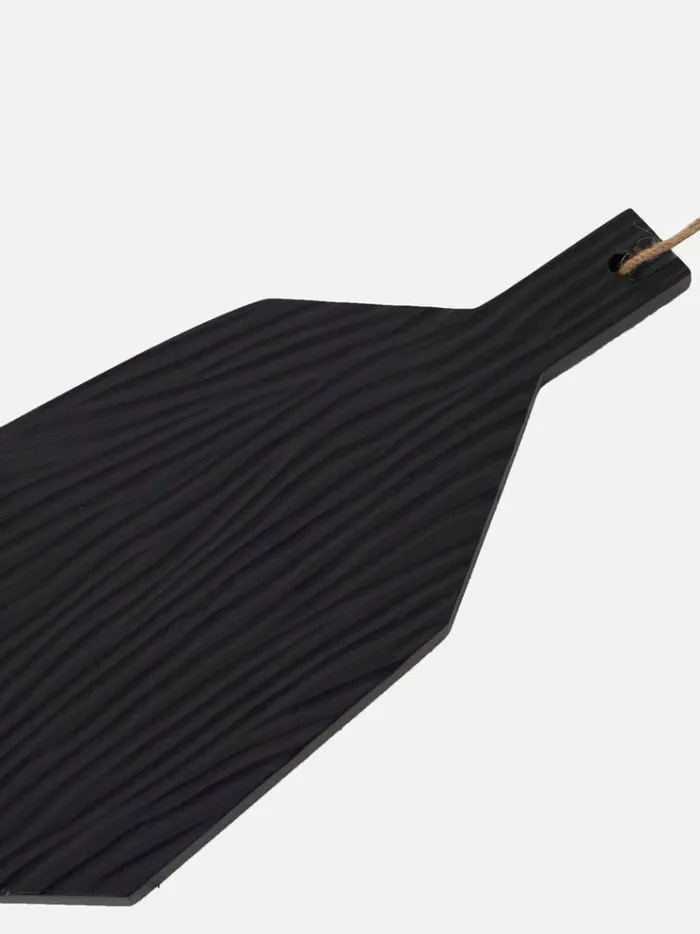 French Connection Home Accessories Black Wood Serving Board Black 8211 Home