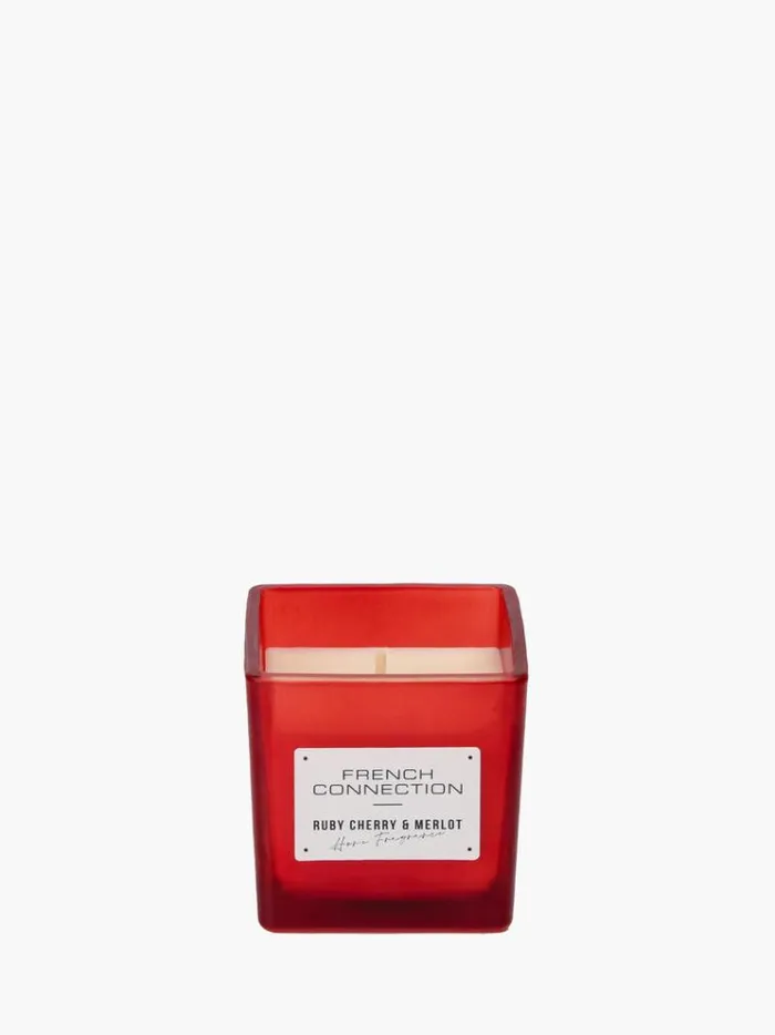 French Connection Home Accessories Dark Cherry Indulgence 200g Candle Dark Cherry 8211 Home