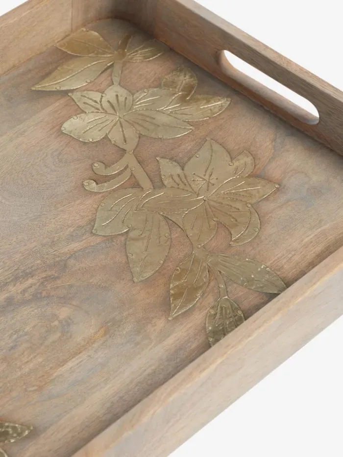 French Connection Home Accessories Westcott Tray Natural Wood 8211 Home