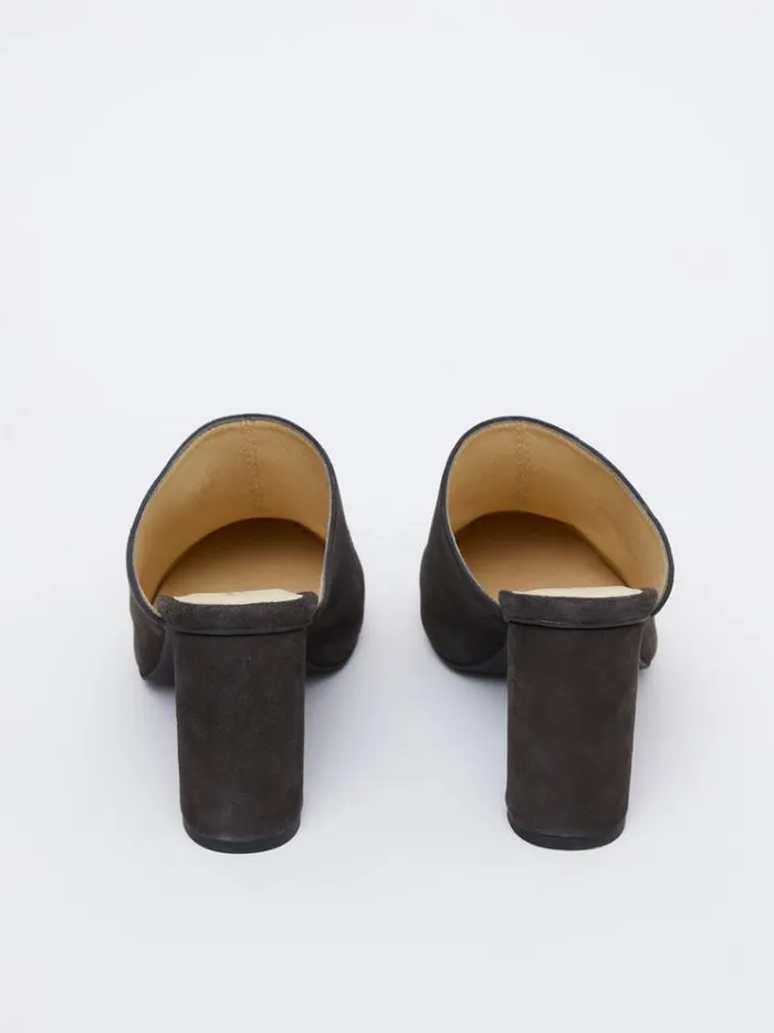 French Connection Shoes Cleo Mules Graphite Grey 8211 Woman