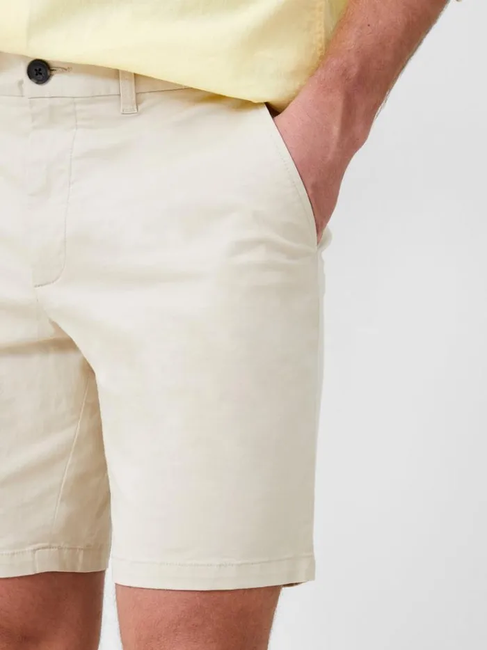 French Connection Shorts Stretch Chino Shorts Stone 8211 Man
