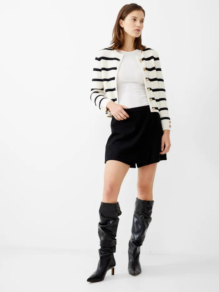 French Connection Skirts and Shorts Whisper Skort Blackout 8211 Woman