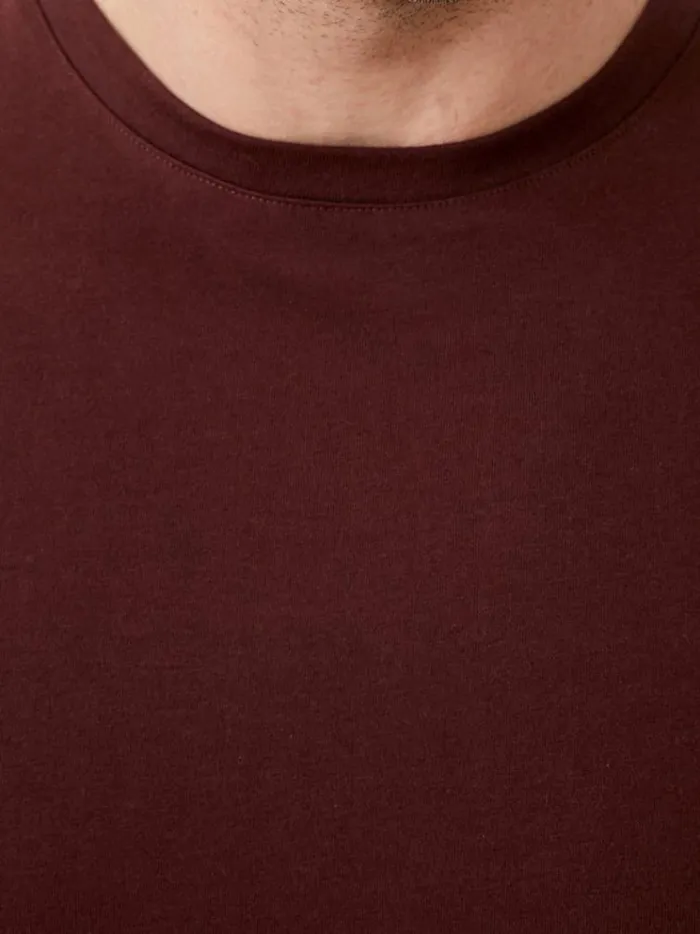 French Connection TShirts and Polo Shirts Classic Organic TShirt Chocolate 8211 Man