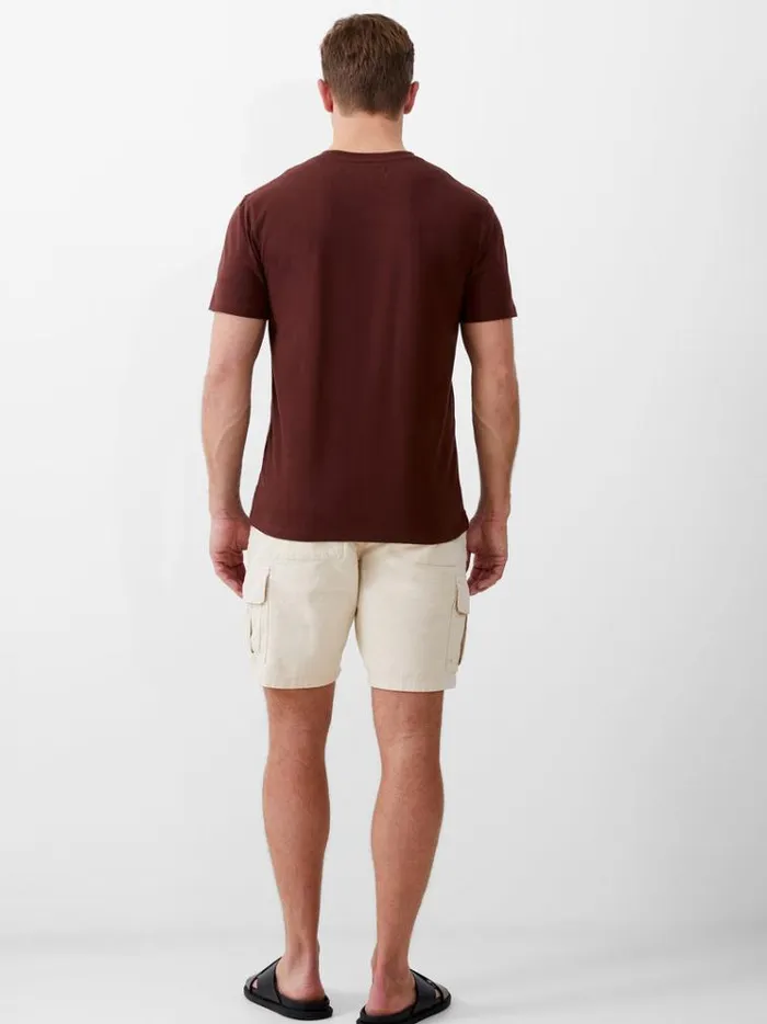French Connection TShirts and Polo Shirts Classic Organic TShirt Chocolate 8211 Man