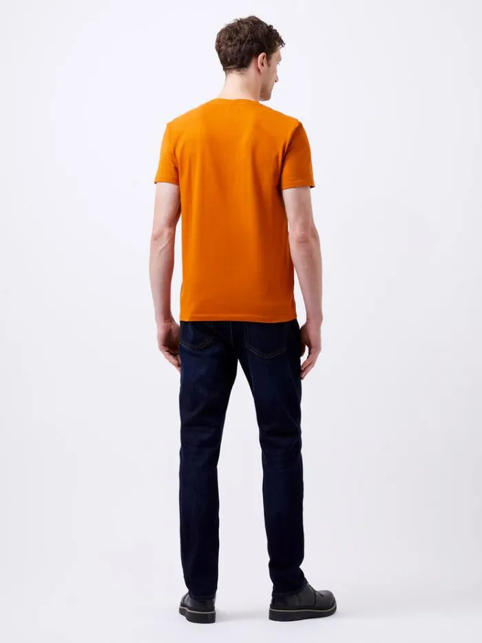 French Connection TShirts and Polo Shirts Organic Cotton TShirt Rust 8211 Man
