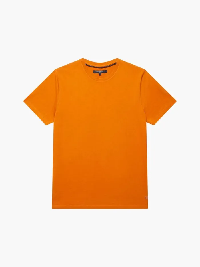 French Connection TShirts and Polo Shirts Organic Cotton TShirt Rust 8211 Man
