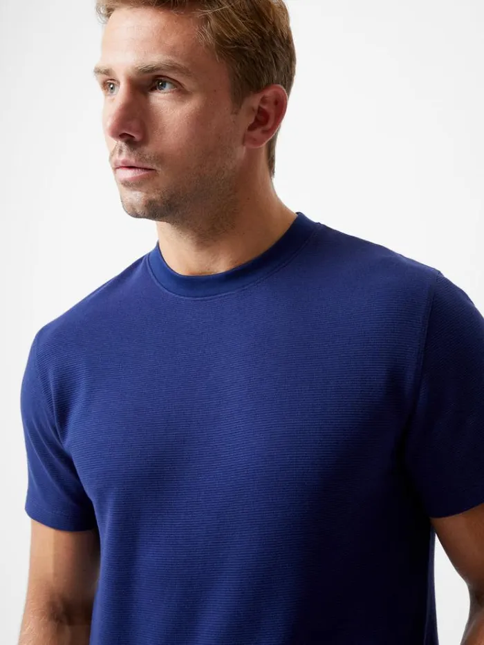 French Connection TShirts and Polo Shirts Ottoman Crew Neck TShirt Marine 8211 Man French Connection TShirts and Polo Shirts Ottoman Crew Neck TShirt Marine 8211 Man