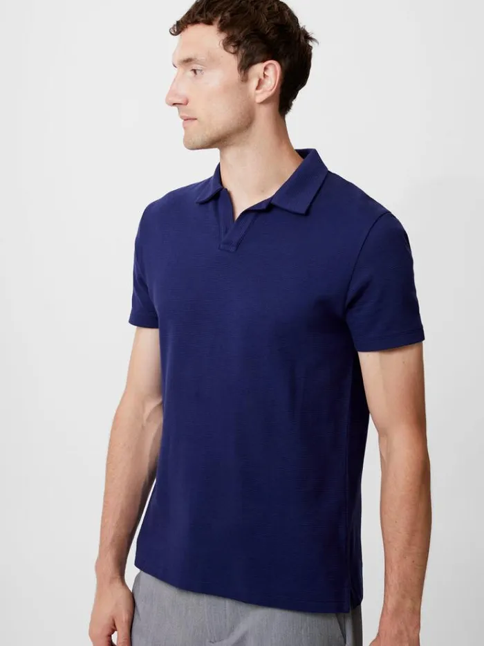 French Connection TShirts and Polo Shirts Ottoman Trophy Neck TShirt Marine 8211 Man French Connection TShirts and Polo Shirts Ottoman Trophy Neck TShirt Marine 8211 Man