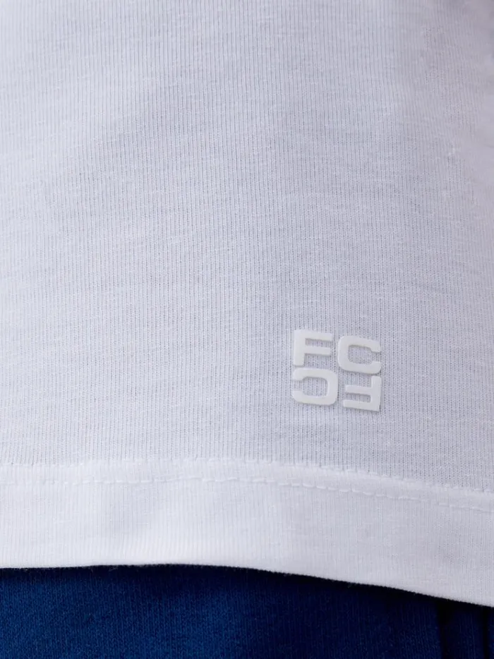French Connection TShirts and Polo Shirts Short Sleeve Stretch TShirt White 8211 Man