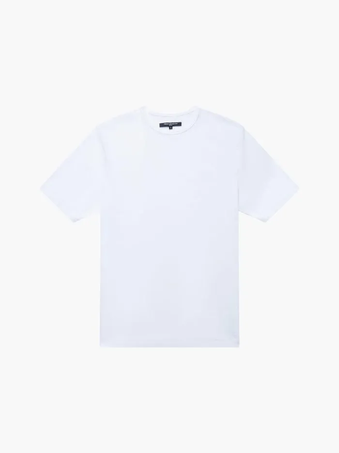 French Connection TShirts and Polo Shirts Short Sleeve Stretch TShirt White 8211 Man