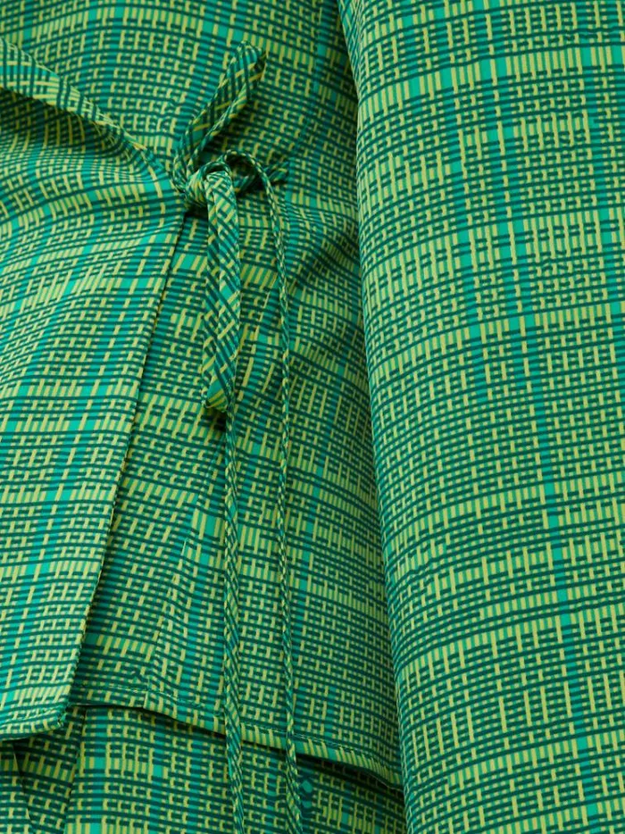 French Connection Tops Carmen Recycled Crepe Top Jelly Beanwasabi 8211 Woman