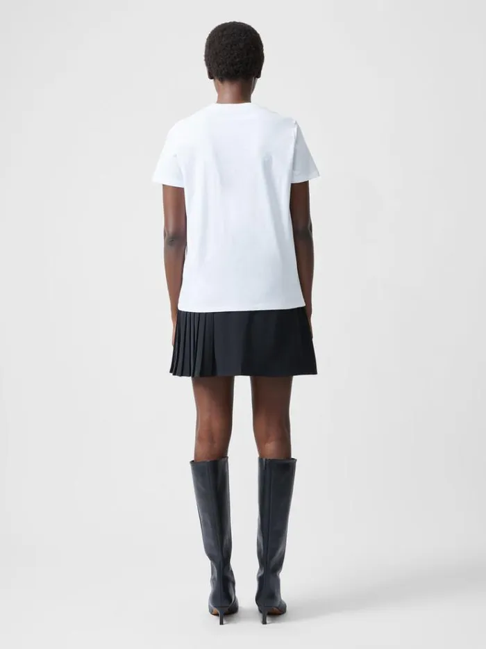 French Connection Tops Marg Life Graphic TShirt White 8211 Woman