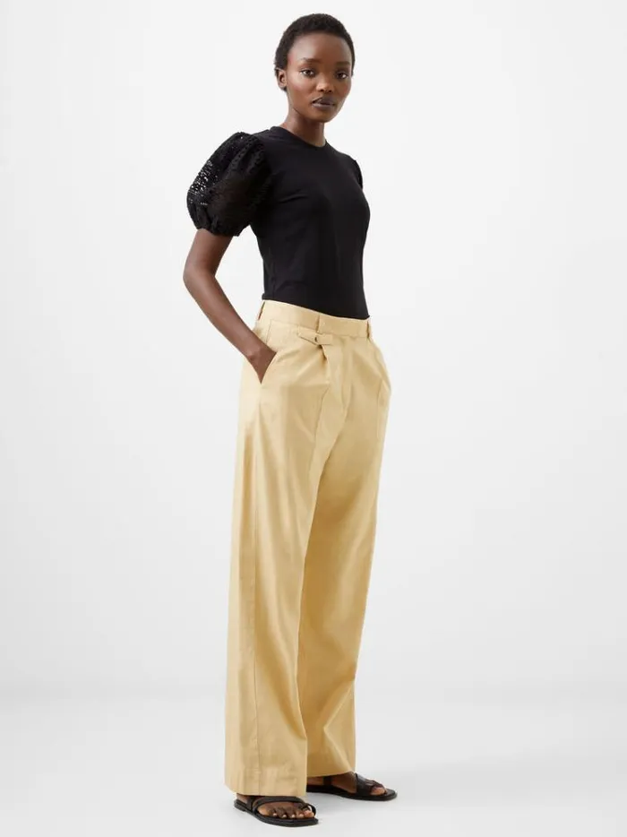 French Connection Trousers Alania City Trousers Biscotti 8211 Woman