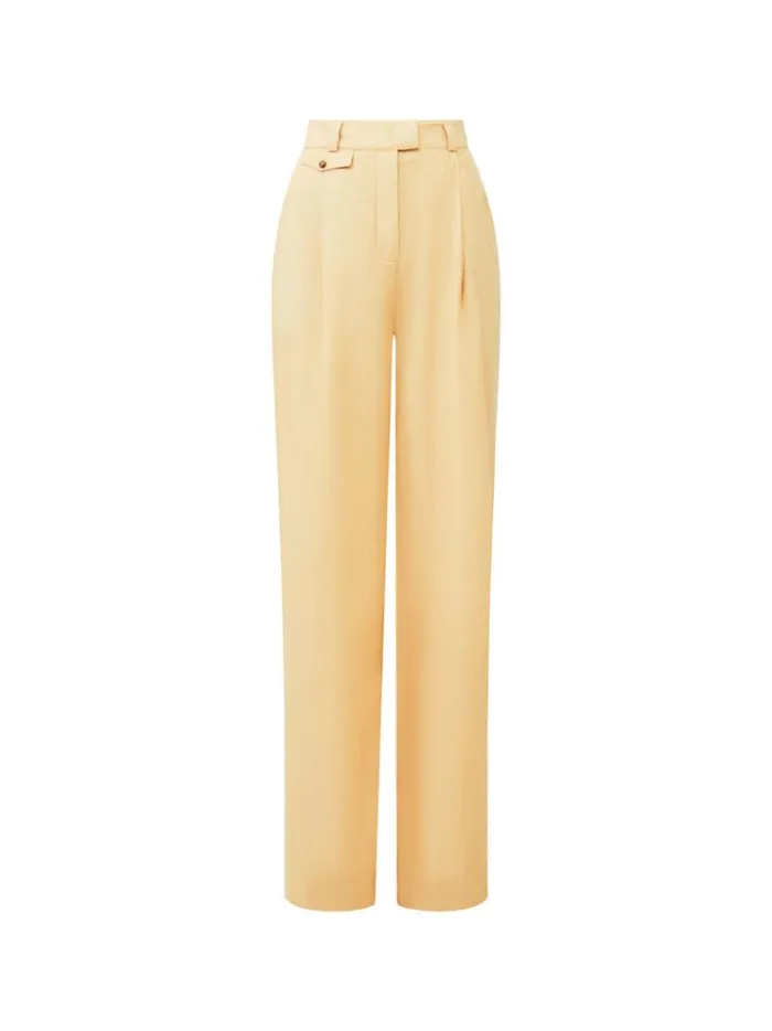 French Connection Trousers Alania City Trousers Biscotti 8211 Woman