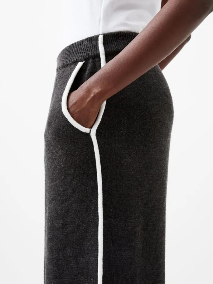 French Connection Trousers Jordan Trousers Charcoalwhite 8211 Woman