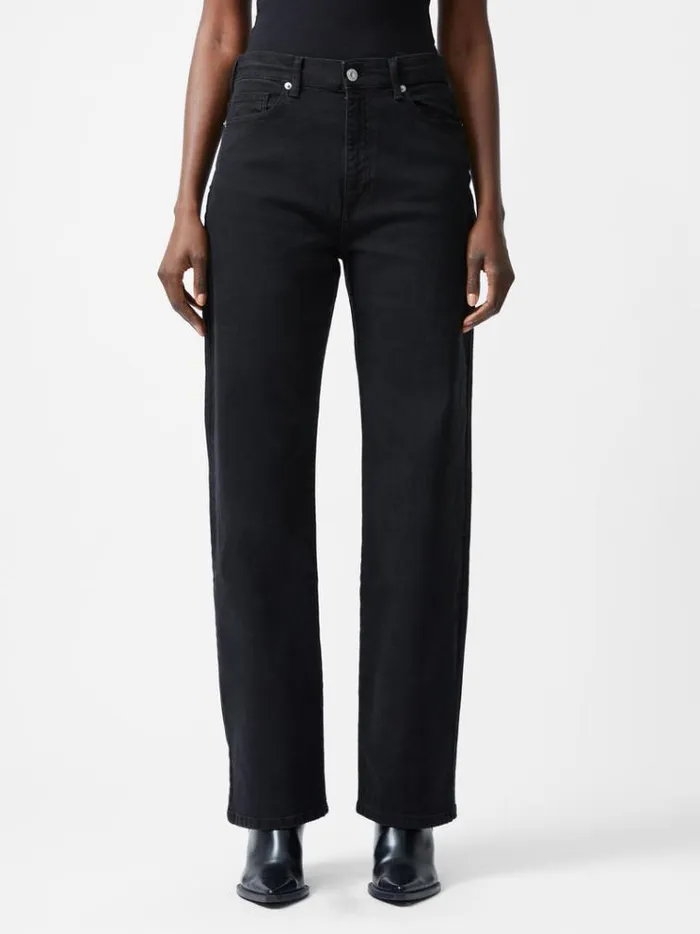 French Connection Trousers Toms Denim Bleach Line Jeans 32 Inch Just Black 8211 Woman French Connection Trousers Toms Denim Bleach Line Jeans 32 Inch Just Black 8211 Woman