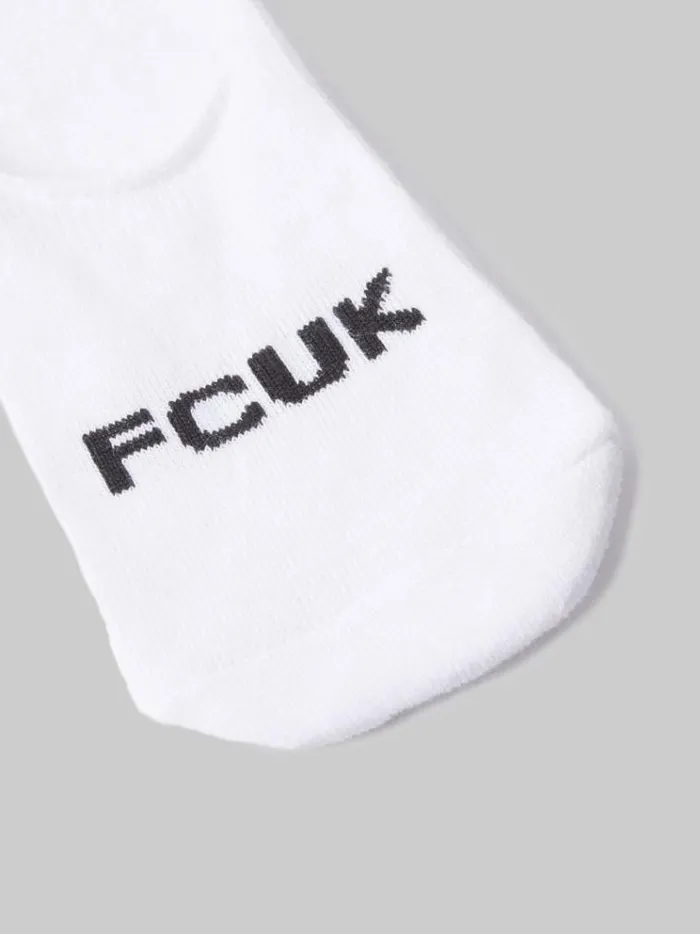 French Connection Underwear and Socks Fcuk 3 Pack Invisible Socks Multi 2 8211 Woman