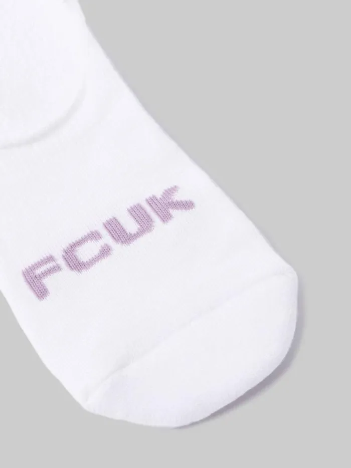 French Connection Underwear and Socks Fcuk 3 Pack Invisible Socks Multi 4 8211 Woman