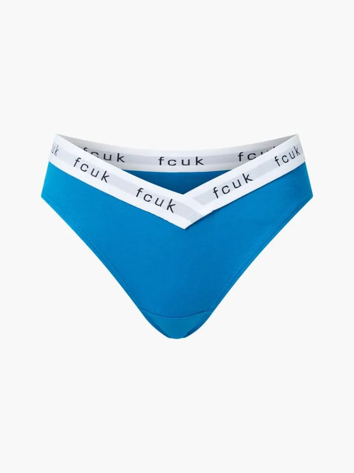 French Connection Underwear and Socks Fcuk 3 Pack VCut Briefs Multi 3 8211 Woman