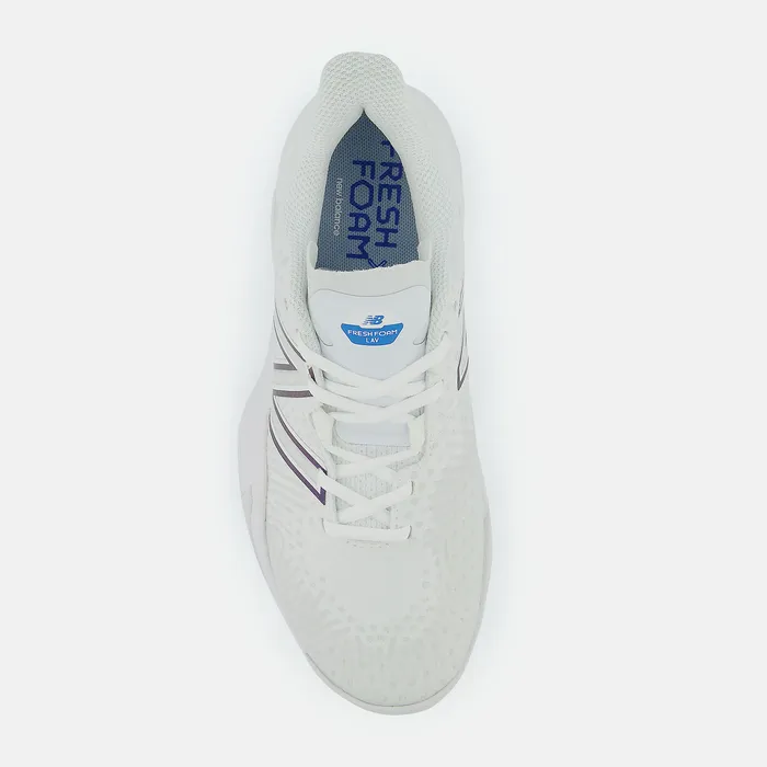 Fresh Foam X Lav V2 White with Laser Blue Women Tennis New Balance Fresh Foam X Lav V2 White with Laser Blue Women Tennis New Balance