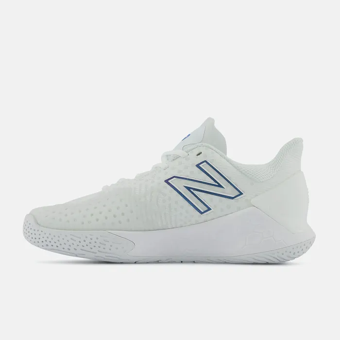 Fresh Foam X Lav V2 White with Laser Blue Women Tennis New Balance Fresh Foam X Lav V2 White with Laser Blue Women Tennis New Balance