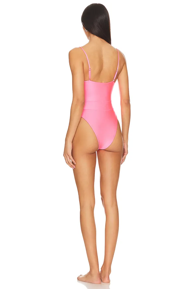 Gage One Piece Candy Pink Women Lovers and Friends Swimsuits and CoverUps Gage One Piece Candy Pink Women Lovers and Friends Swimsuits and CoverUps