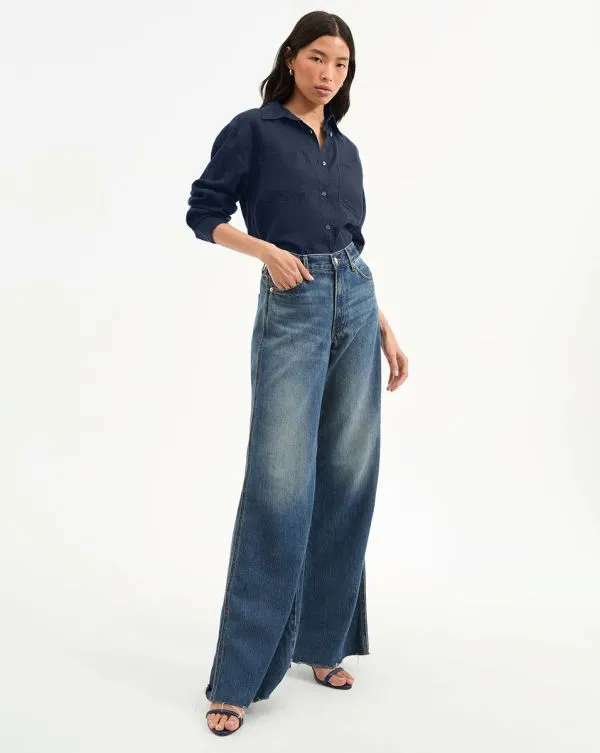 Gil Top Navy Women Veronica Beard Tops Gil Top Navy Women Veronica Beard Tops