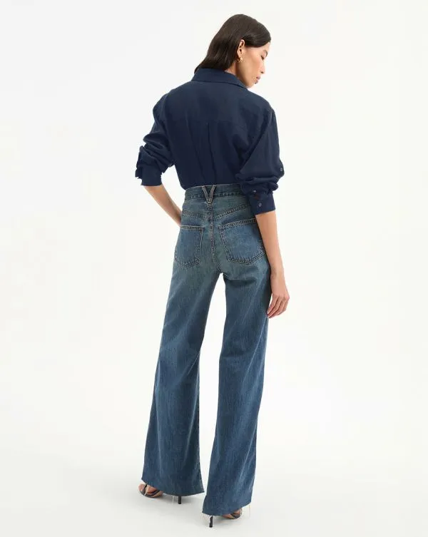 Gil Top Navy Women Veronica Beard Tops Gil Top Navy Women Veronica Beard Tops
