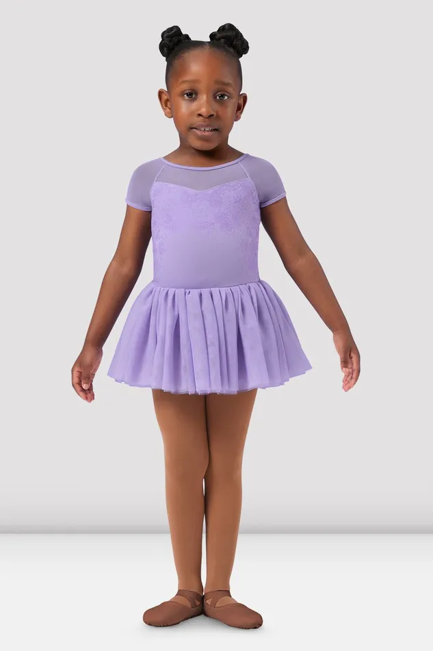 Girls Mabel Cap Sleeve Tutu Dress Lilac Children Dresses Bloch