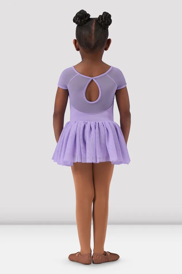 Girls Mabel Cap Sleeve Tutu Dress Lilac Children Dresses Bloch