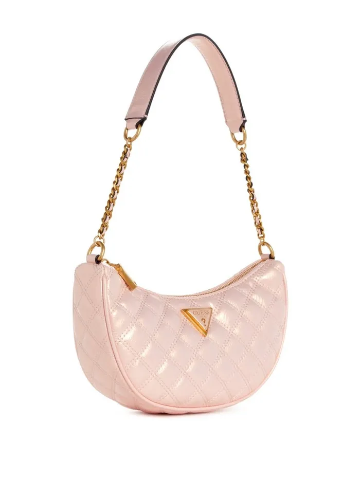 Giully Quilted Shoulder Bag Light Rose Handbags GUESS Women Giully Quilted Shoulder Bag Light Rose Handbags GUESS Women