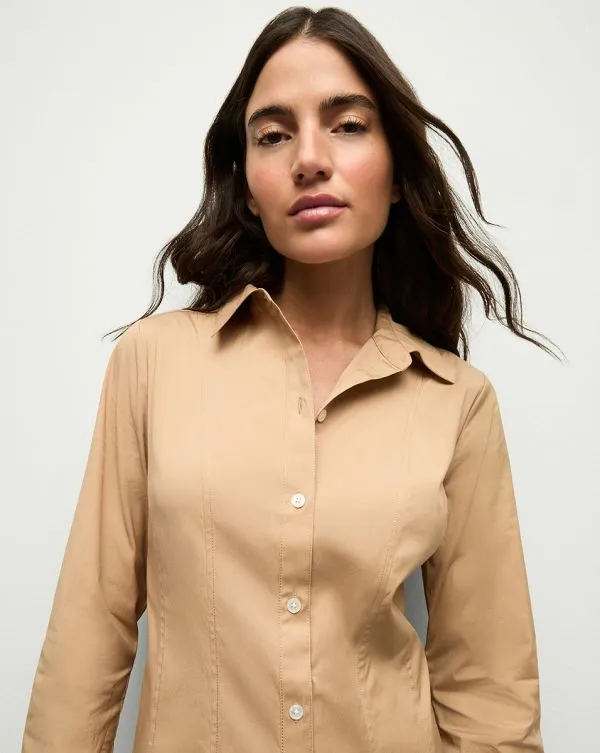 Goldie Dress Khaki Women Veronica Beard Dresses Goldie Dress Khaki Women Veronica Beard Dresses