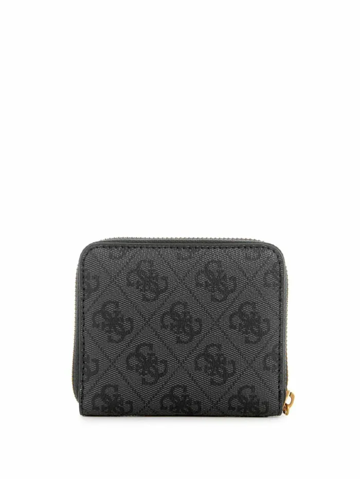 GUESS Ginevra Logo Small ZipAround Wallet Cloud Wash Women Handbags