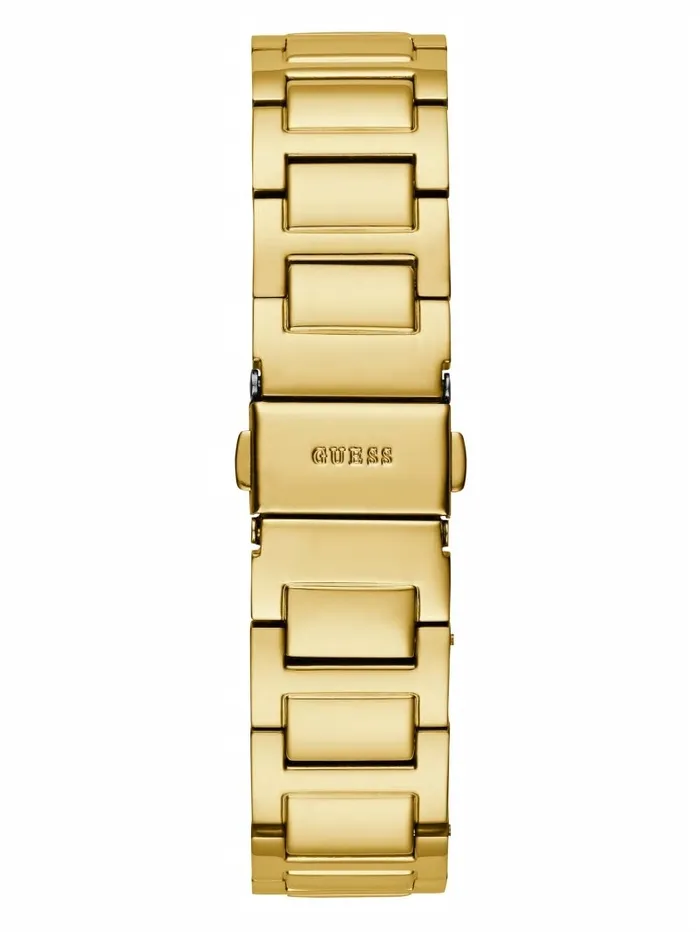 GUESS GoldTone Square Multifunction Watch Gold Women Watches GUESS GoldTone Square Multifunction Watch Gold Women Watches