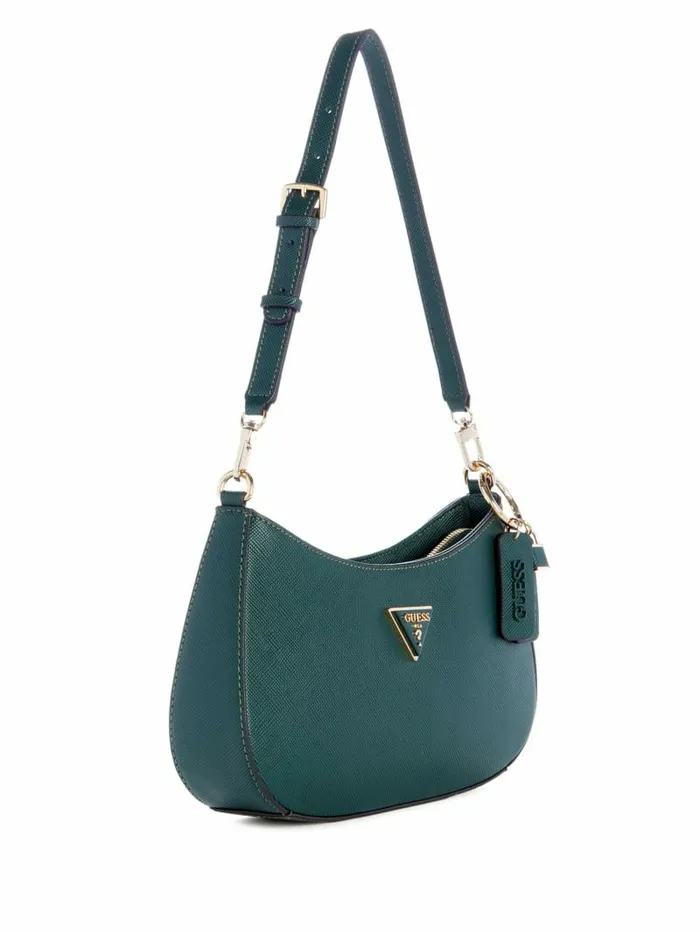 GUESS Handbags Women Noelle Shoulder Bag Forest Green GUESS Handbags Women Noelle Shoulder Bag Forest Green