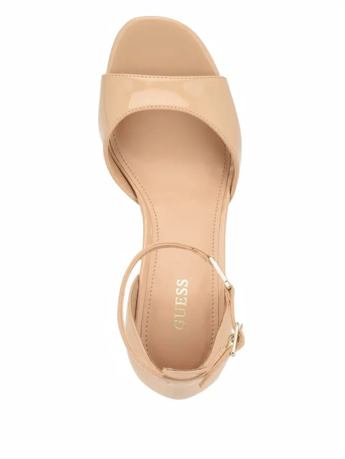 GUESS Heels Women Selima Platform Heels Light Natural 110