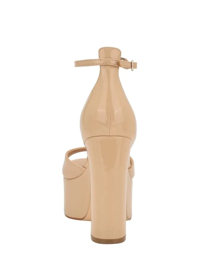 GUESS Heels Women Selima Platform Heels Light Natural 110