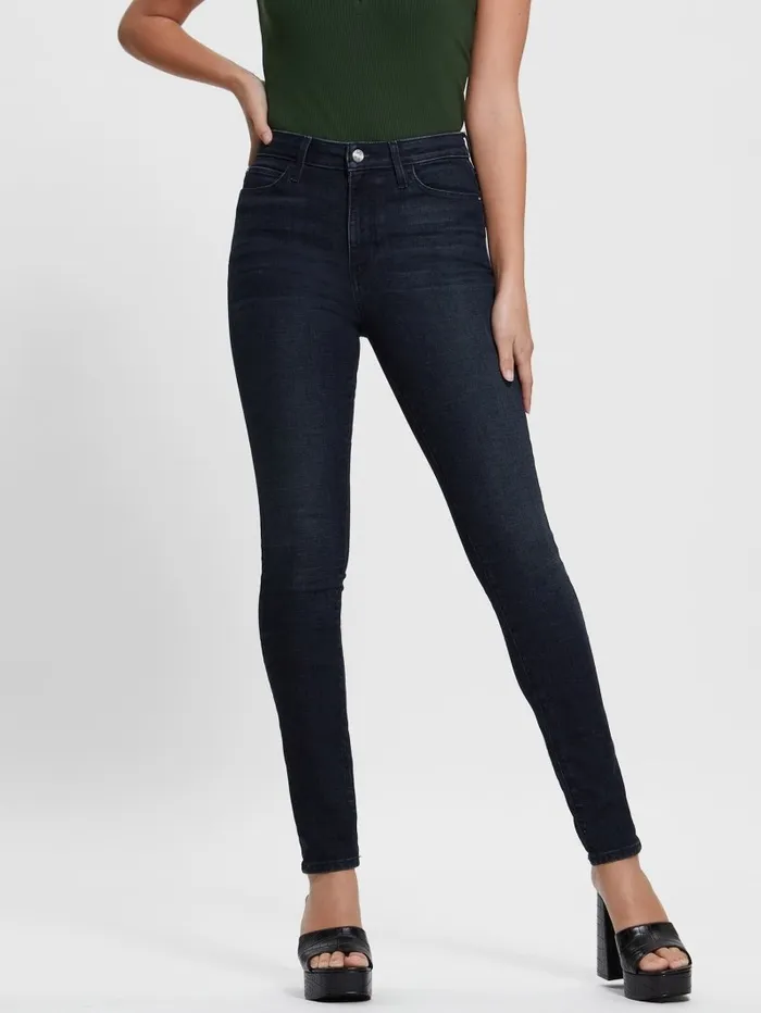 GUESS Jeans and Denim Women 1981 Skinny Jeans Blue Lagoon Indigo Wash